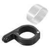 Daytona Motorcycle Turn Signal Stay 41mm Fork Clamp Mounting Hole 10mm Multi-Fork Clamp Black 1 Piece 69372