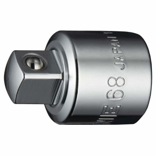 TONE 68 Socket Adapter, 12.7mm (1/2") & 9.5mm (3/8") Drive