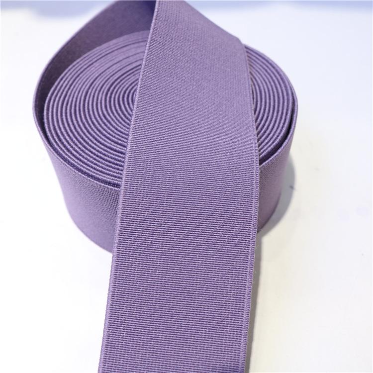 Polyester Imitation Nylon Elastic Webbing with Spot Color Processing - Clothing Accessories Rubber Band