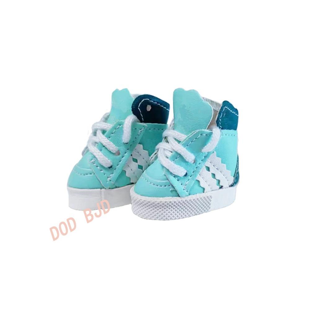 Labubu  Shoes (4*1.8cm) Doll Sneakers ,for 17cm Macaron Plush and 15cm EXO Cotton Doll and 1/6 BJD Doll Clothes Shoe Accessoires