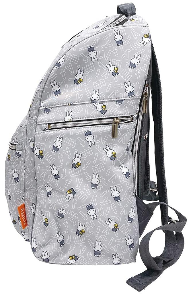 iPlanning Miffy Mother Backpack W28 x H40 x D18cm K2073 Gray