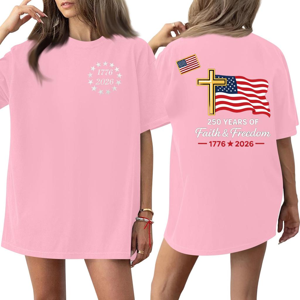 Damen Frühlings Oberteile 250 Jahre und Grafische Sommerhemden für Damen Damen Sommerhemden T-Shirts Hemden für Damen