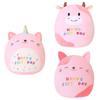 Squishmallows Cat Birthday Cow Unicorn Plush Toy Cute Doll Cartoon Kids Gift