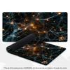 XXL Gaming Mouse Pad Digital Network Particle Tech Art Deskmat Non‑Slip Rubber Keyboard Mats Gamer Mousepad Desk Mats Mausepad