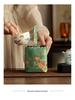Portable Fabric Bag for Tea Set and Accessories - High-End Chinese Design