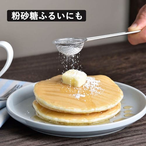 KOGU Coffee Flour Sifter/Powder Spoon [Made In Japan] Stainless Steel Dishwasher Safe Long Slim Design for Powdered Sugar, Cocoa Powder, Potato Starch