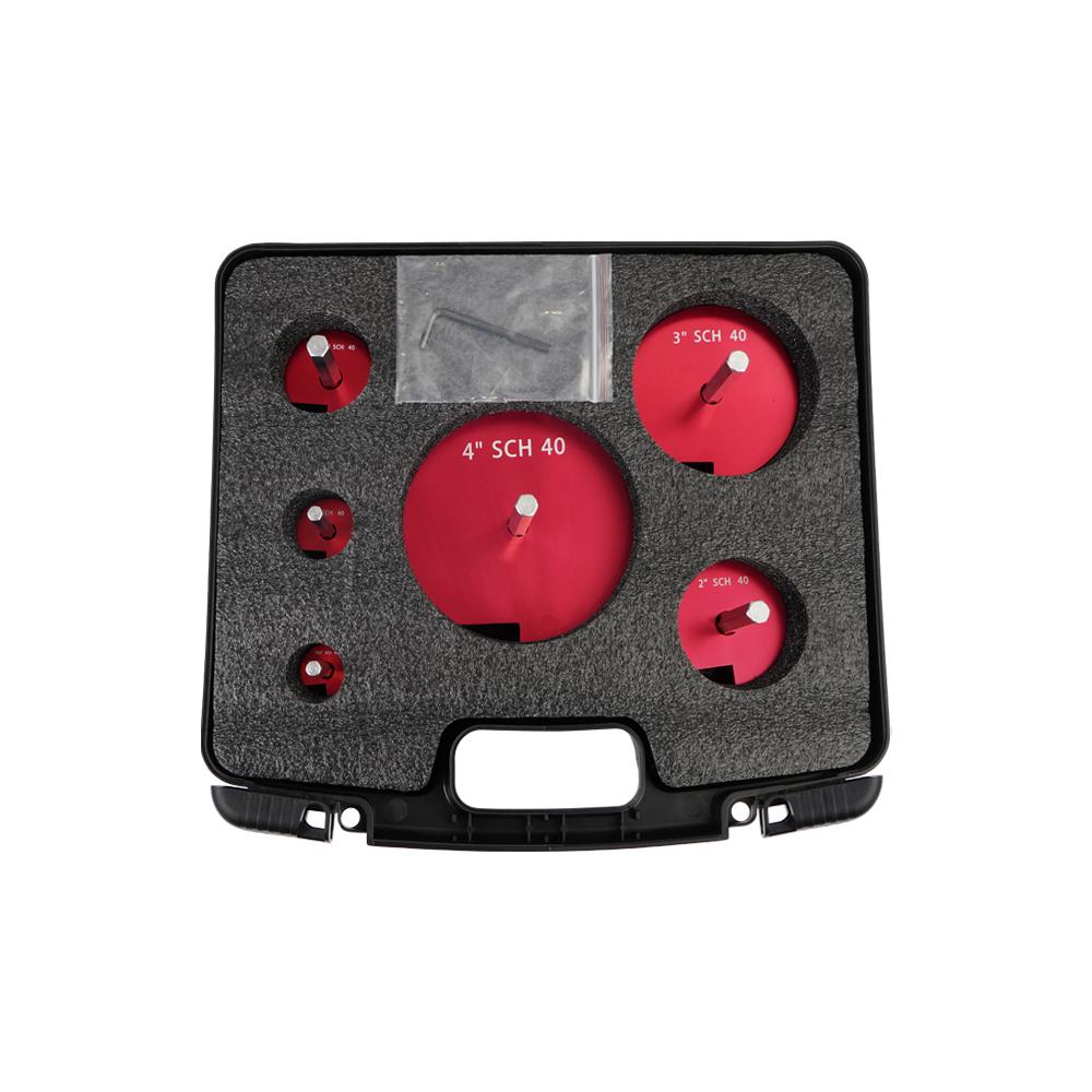 

PPRK6 6 шт. Пластиковый расширитель для труб Содержит PPR75/100/150/200/300/400 для стандартных сверл 1/2 Инструмент для расширения труб из ПВХ