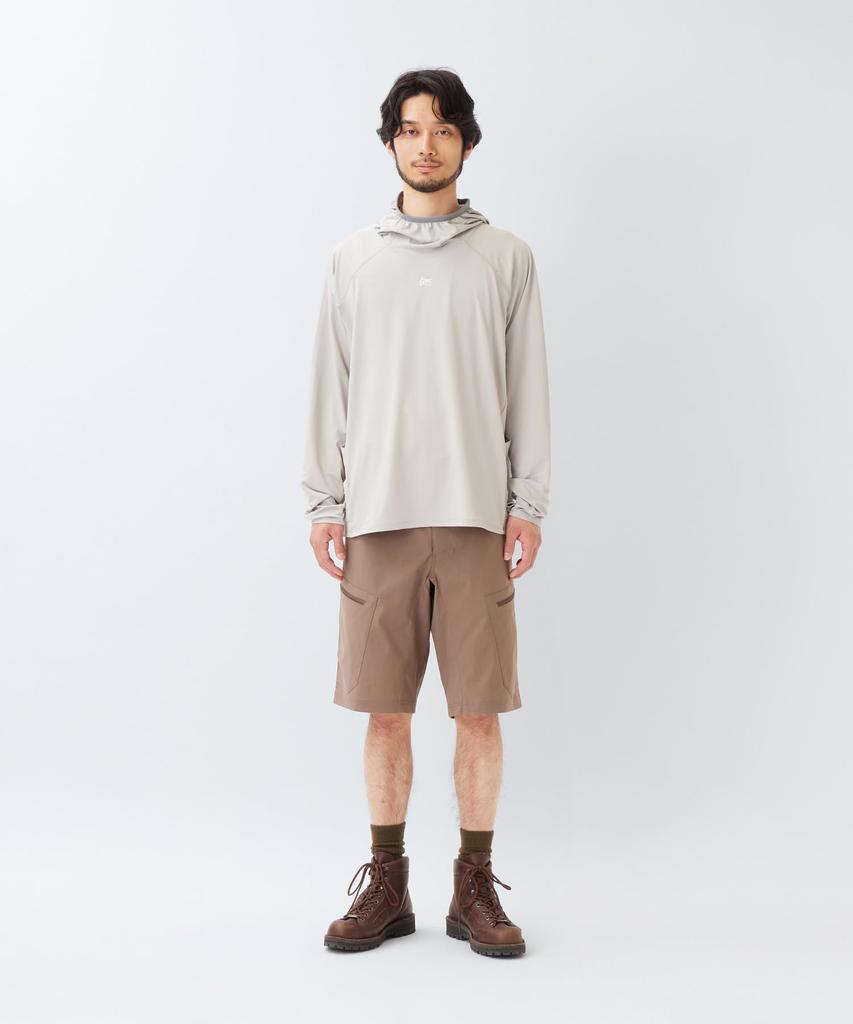 Wanaka Quick Dry Shorts Half Pants Shorts LIGHT BROWN M [Snow Peak] EP-PT-26SU002 Men's Women's