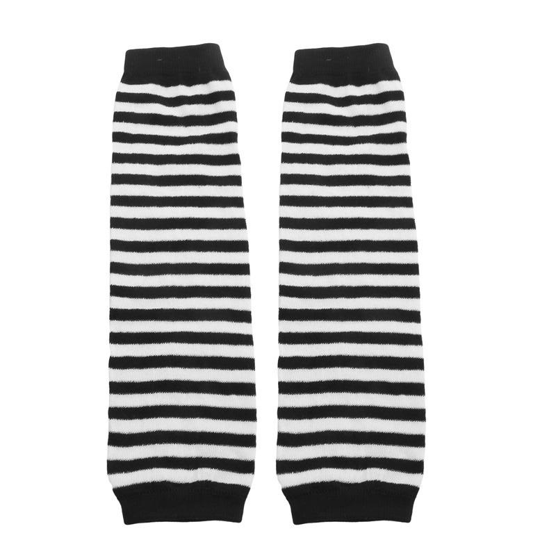 Damenhandschuhe Halbfinger Herbst und Winter Langer Stil Armstulpe Offenes Strickmuster Wolle Weich Bequem Damenhandschuhe