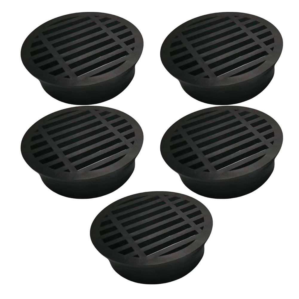 Balcony Drainage 3 Inches Flat Drain Cover Easy Install Drain Cover For Pipes Filtration System Round Drain Grate