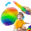 1-5Pcs Cute Worm Sensory Toy Stress Relief Small Worm Decompression Artifact Portable Fidgets Worm Novel Toys Gift For Friends