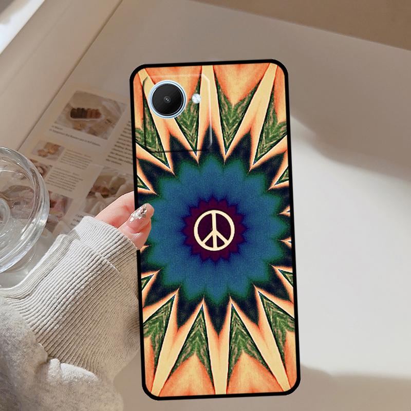 Psychedelic Art Peace For Realme GT 7 Pro 5 GT 6 6T C67 C61 C55 C53 C51 C21Y C25S C75 10 11 12 13 14 Pro Plus Case