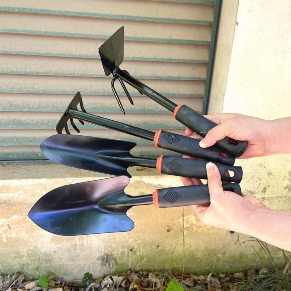 Carbon Steel Double-Sided Cultivator Multi-Functional Five Tooth Rake Wide Shovel  Digging