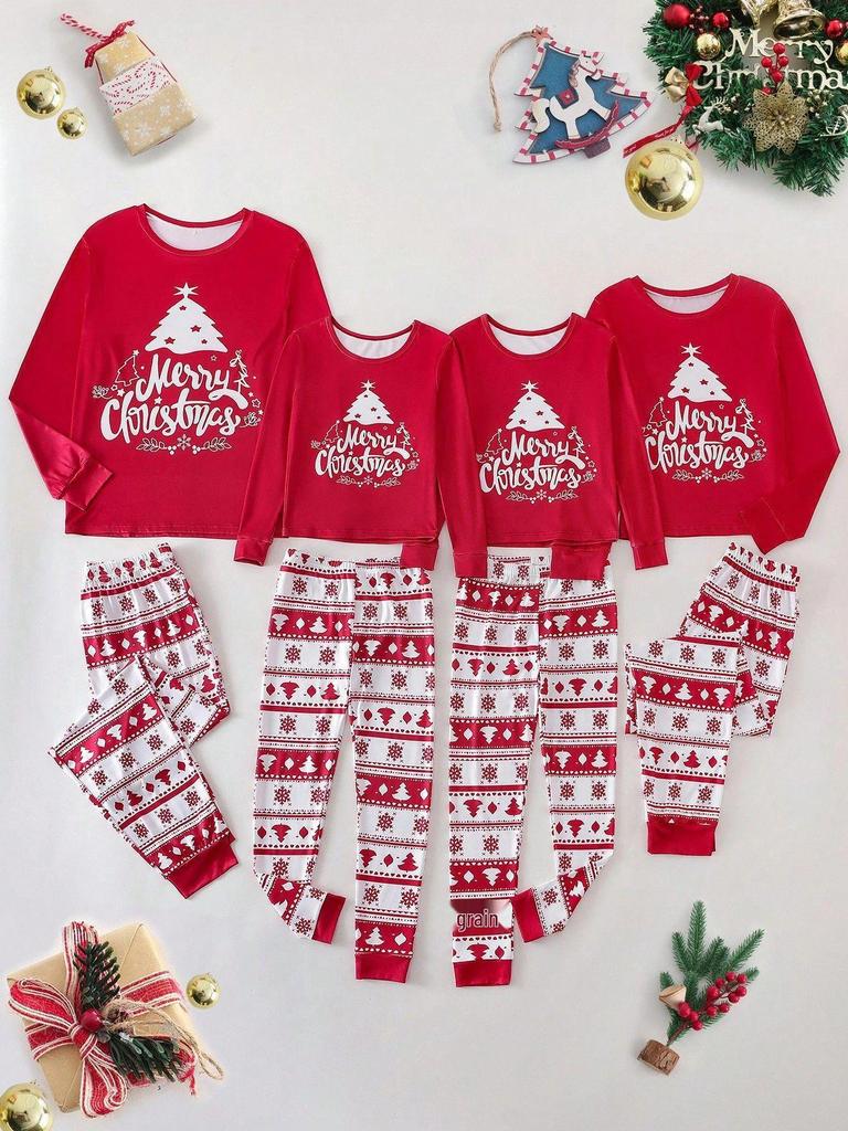 Christmas Family Sleepwear: Parent-Child Matching Pajamas