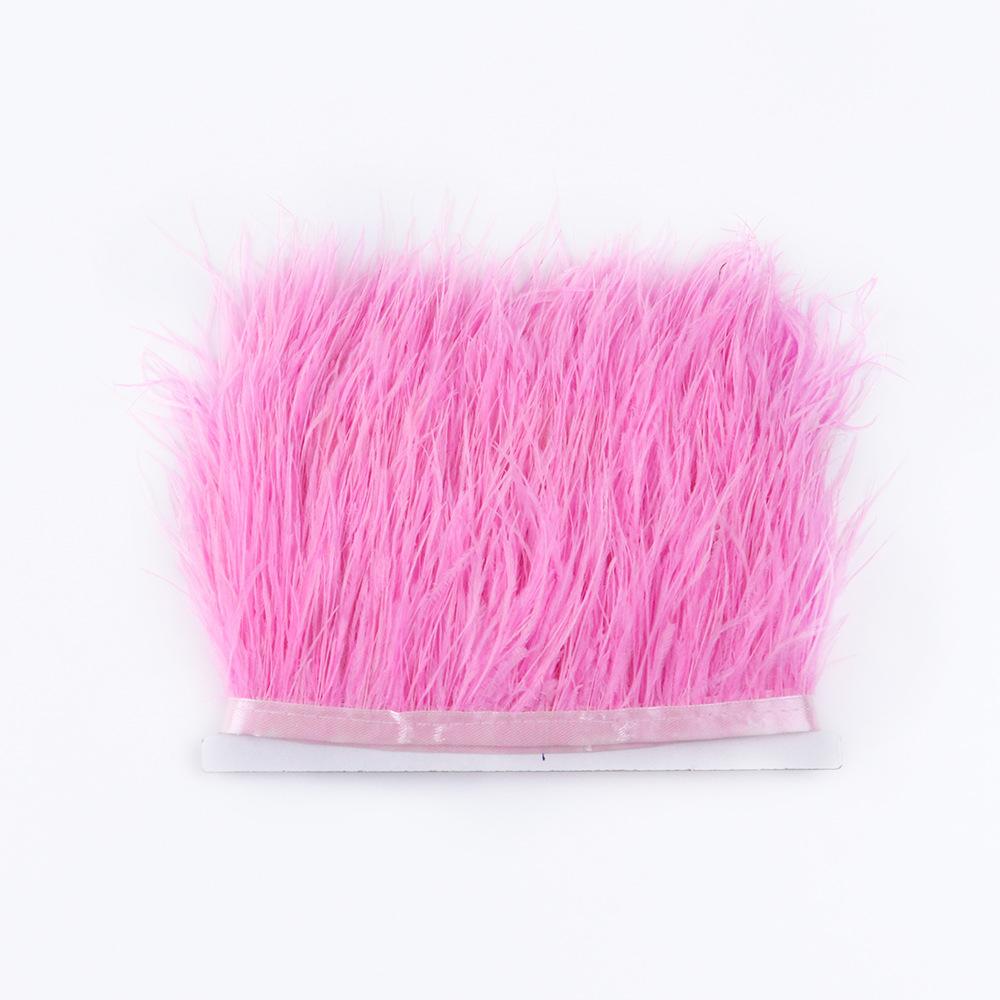 Ostrich Feather Edge 6 -8cm Decorative Wedding Diy Accessories Evening Dress Edge 