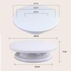  Turntable Rotating Revolving Icing Kitchen Display Stand 28cm
