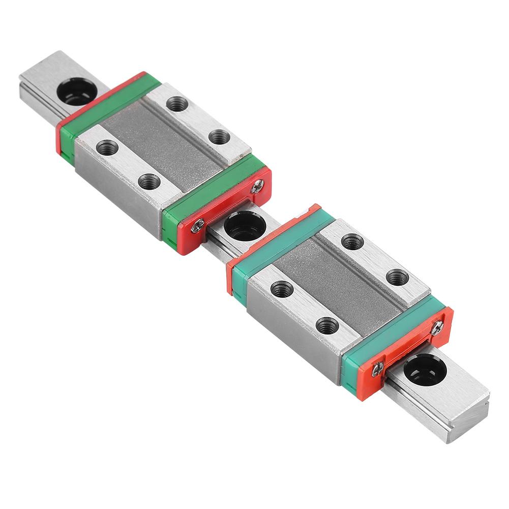 MGN9B 100mm Linear Guide Rail 9mm Width with 2pcs MGN9B Rail Block