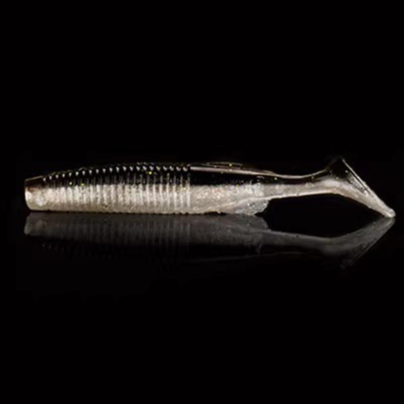 10Pcs Paddle Tail Swimbaits Competitive T Tail Soft Baits Soft Fishing Lures Artificial Wobbler Baits Enduring
