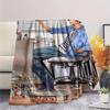 1PC Bakuman Print Flannel Blanket, High Quality All Seasons, Home Decor, Warmth and Comfort, Perfect for Christmas Gifts