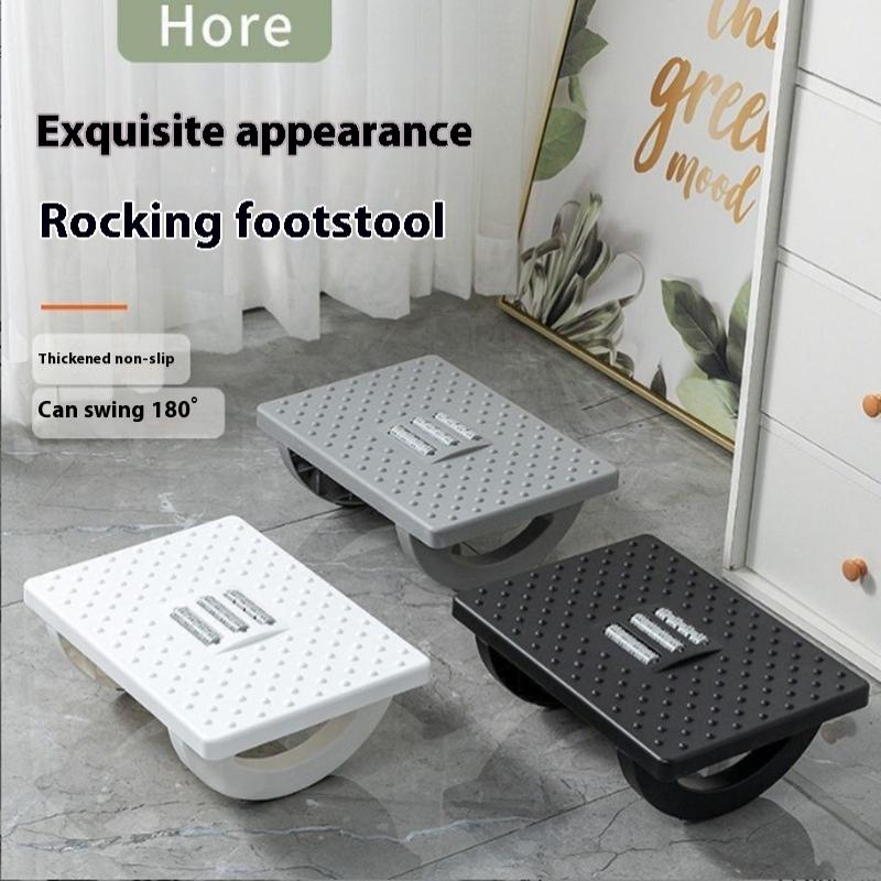Portability Foot Rest Under Desk Footrest Ergonomic Foot Stool With Massage Rollers Foot Rest For Home Office