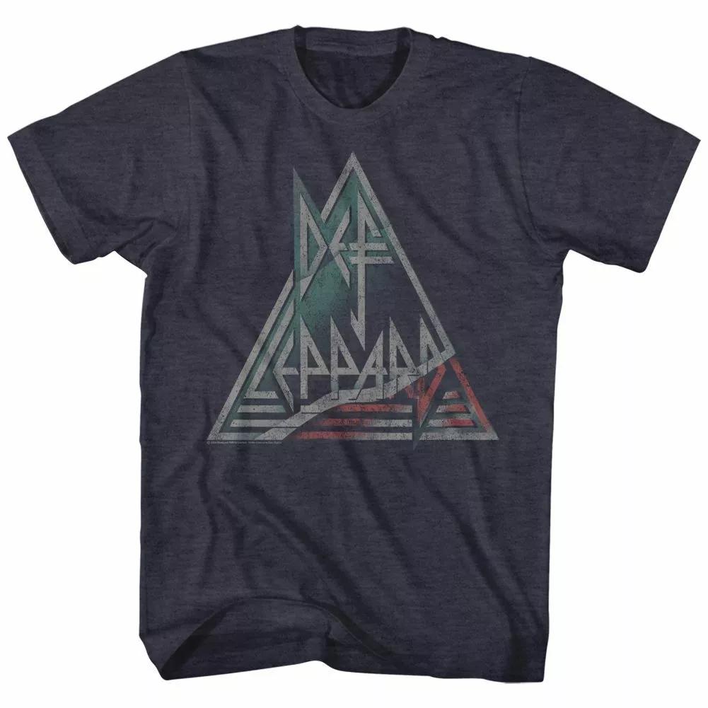 

Def Leppard Navy Heather T Shirt XXXXL