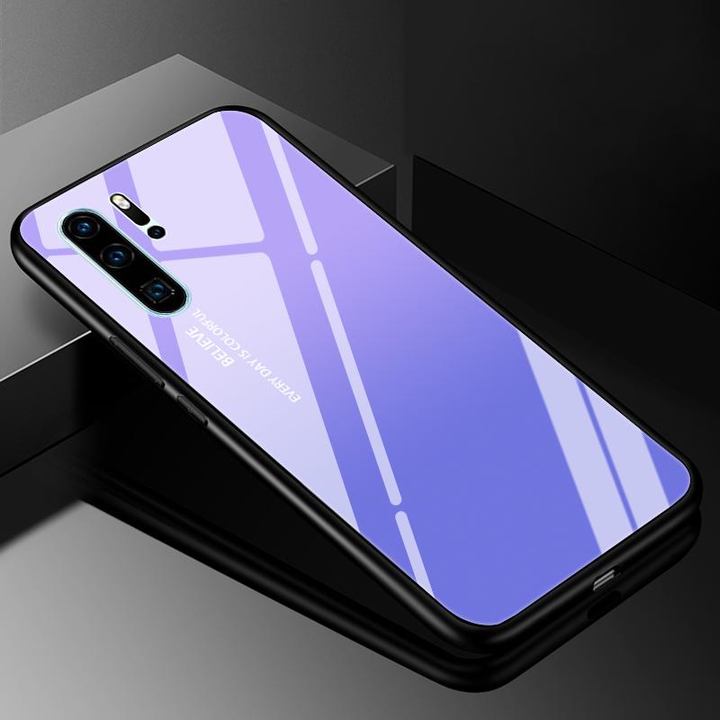 

Чохол для Huawei P30 Lite Захисне скло Чохли для Huawei P20 P30 Pro P40 Lite E P50 P50E P60 Pro Plus Жорсткий задній бампер Huawei P50 P50E