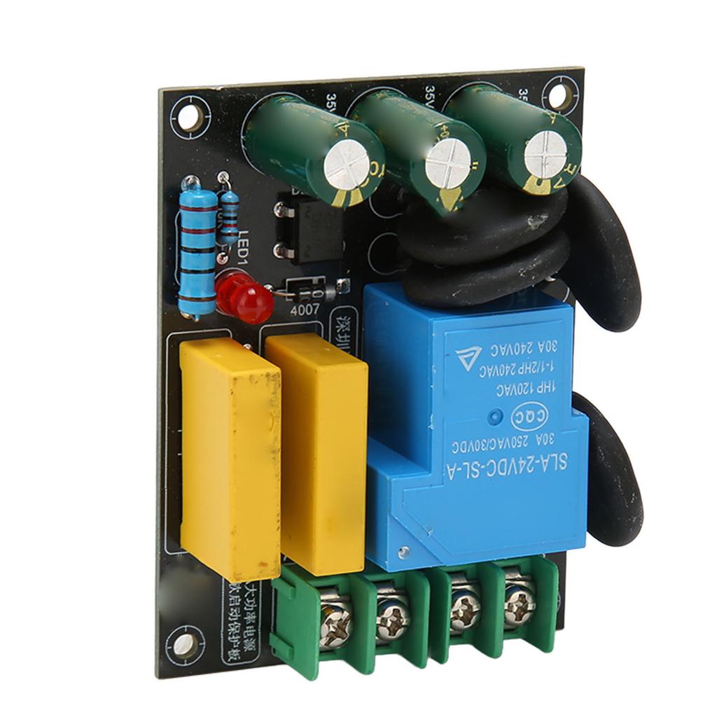 30A 6600W Soft Start Protection Module for Class A Amplifier Module AC 100V‑250V Start Protection