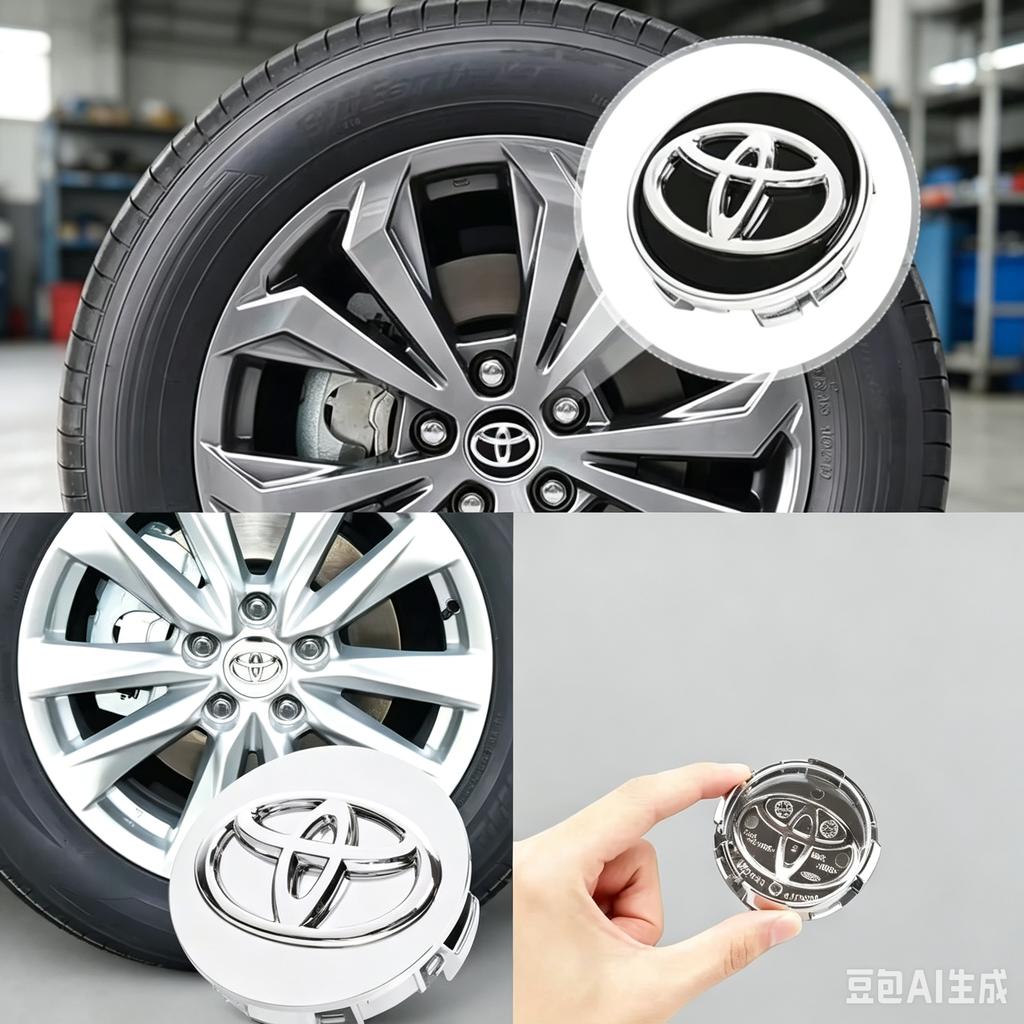 4Pcs 57/62mm Car Wheel Center Hub Caps For Toyota Rav4 Aygo Yaris Corolla Camry Auto Tire Rim Center Logo Covers Car Styling Rep