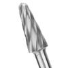 6pcs  6mm 14" Shank Aluminum Rotary Burr Extra Long 150mm Milling Cutter