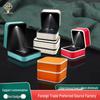 Creative LED Light Jewelry Ring Box with Illuminated Display