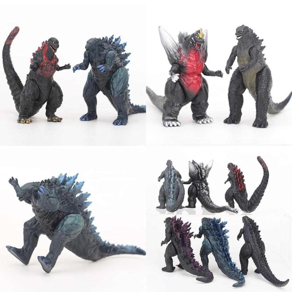 6pcs Exquisite Godzilla Monsters Movie Character Action Figure Doll Set For Fans
