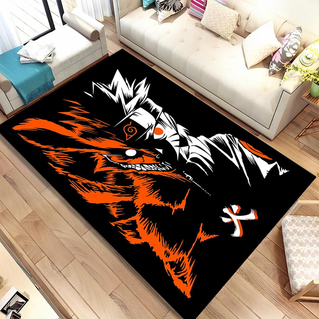 3D I-Itachi Cartoon Japan Anime Carpet Rug for Living Room Bedroom Home Sofa Decoration,Kids Play Non-slip Floor Mat