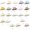 Infant Fisherman Caps Soft & Breathable Cotton Bucket Hat for Baby 6-12 Months Sun Protections Basin Caps Headgear