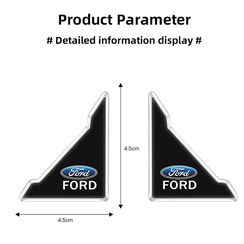 4Pcs Car Door h51 Silicone Buffer Sticker Anti Collision Scratch For Ford ST Line Focus Mustang Fiesta Puma Ranger Kuga MK7 MAX F150