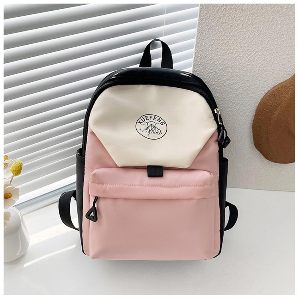 High value backpack Japanese splicing girl college style schoolbag boys and girls high school students junior high school students backpack