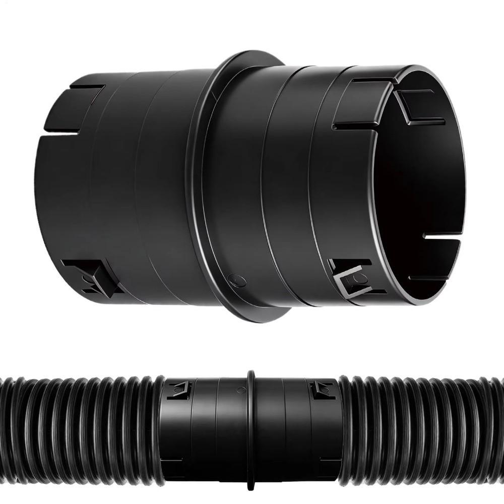 4-inch Pipe Internal Coupling Durable Drainage Adapter Fitting PVC Pipe Joint Corrugated  Boat