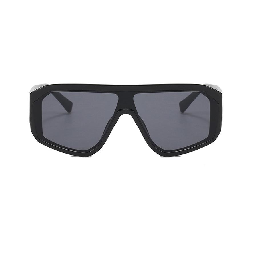 New In Oversized One-piece Square Sunglasses Women Men  High Quality Trending Product Fashion Mirror Driving Shades Uv400