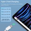Active Capacitive Stylus Pencil Pen with Palm Rejection Tilt with Power Display for 2018-2023 iPad