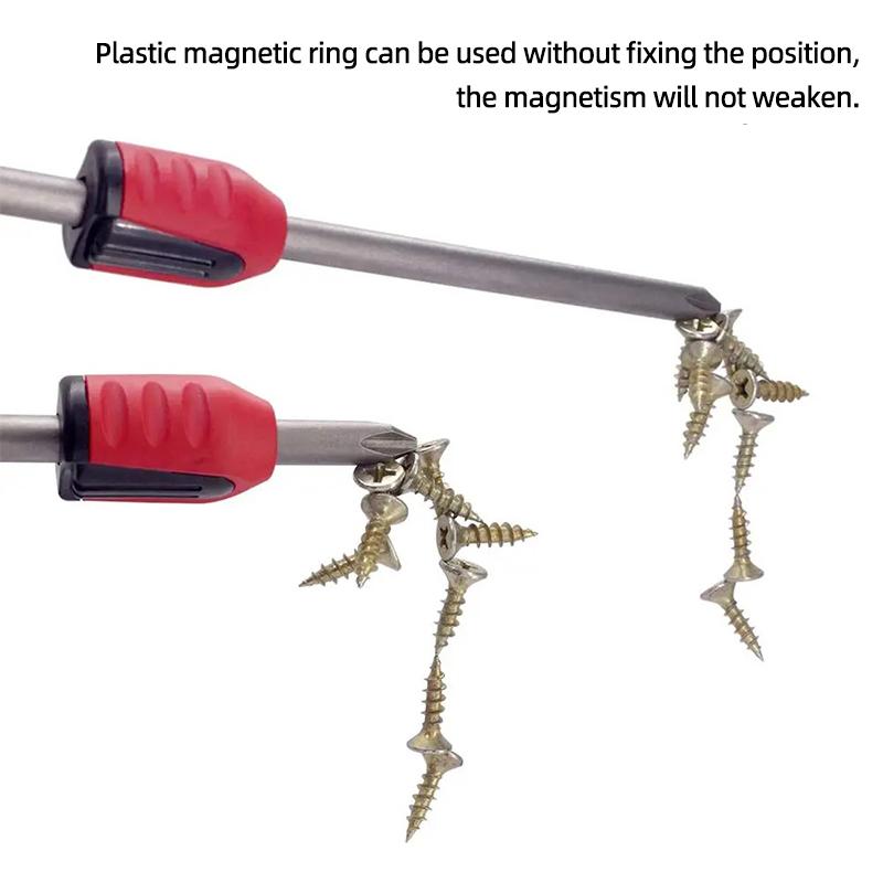 Magnetický držák bitů Magnetický kroužek Silný magnetizér Demagnetizér 6,35 mm Křížový držák bitů Ruční nářadí