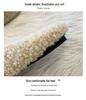 2025 Women's Lambswool Furry Flat Slippers: Cozy Autumn/Winter Casual Footwear