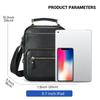 2025 New Men's Leather Crossbody Bag Outdoor Sports Casual Sling Backpack Multi-functional Shoulder Bag Phone Purse for Men