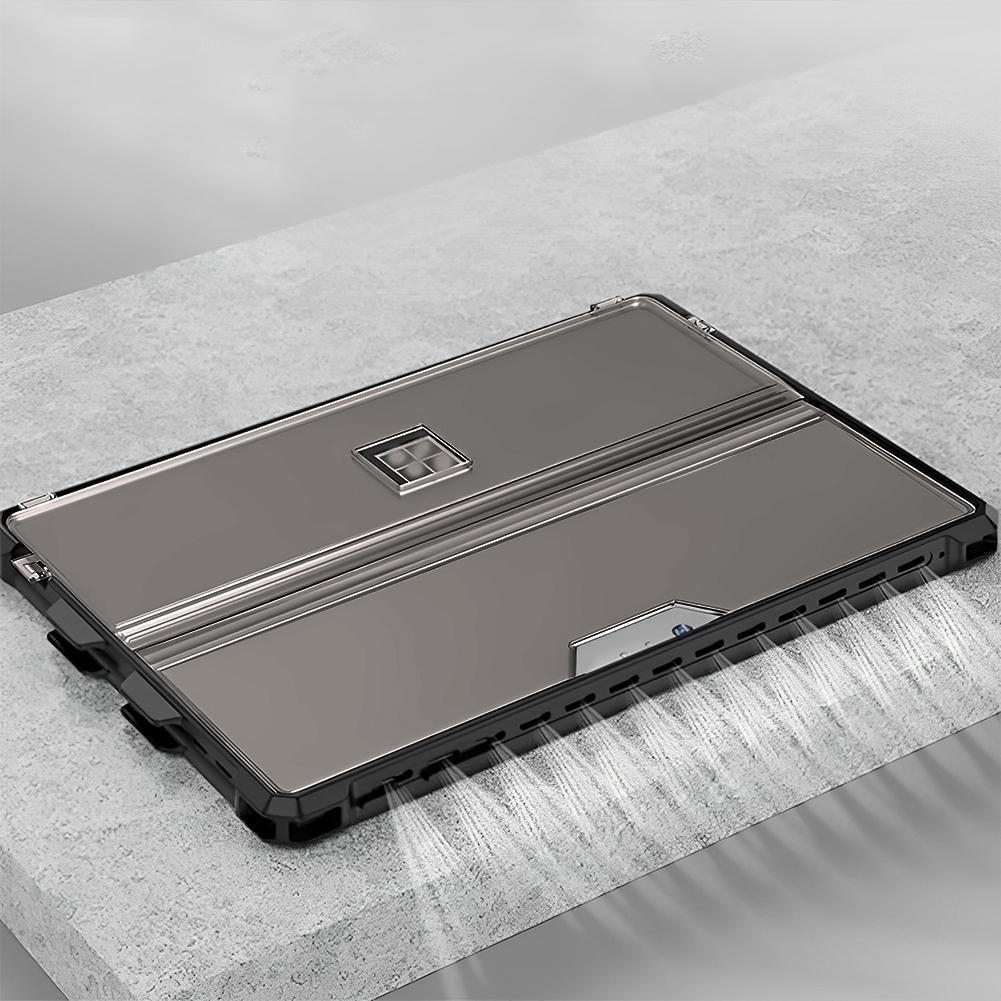 Rugged Protective Cover for Microsoft Surface Pro 7 Plus/Pro 7 Protective Rugged Cover Case Compatible W/Type Cover Keyboard