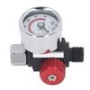 Spray Gun Air Pressure Regulator Aluminum Alloy High Accuracy Adjustment Air Adjusting Regulator Valve 1/4in NPT