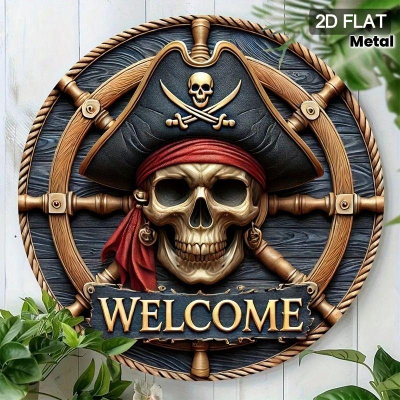 Vintage Metal Tin Sign 20x20 Cm Retro Wall Art Home Decor Kitchen Garage