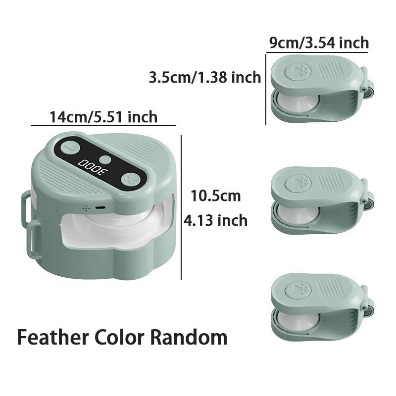 Interactive Cat Toy for Indoor Cats Wheel Exerciser Running Toy Cat Treadmill Remote Control Stimulation Hunting Bird Sound Toy