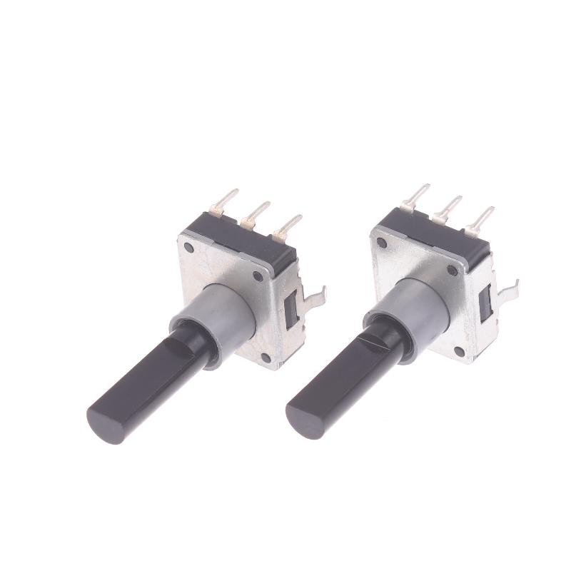 2Pcs Ec16 Rotary Encoder 12 Positioning 12 Pulse 25Mm Shaft High Precision For Audio Equipment Diy Electronic Projects