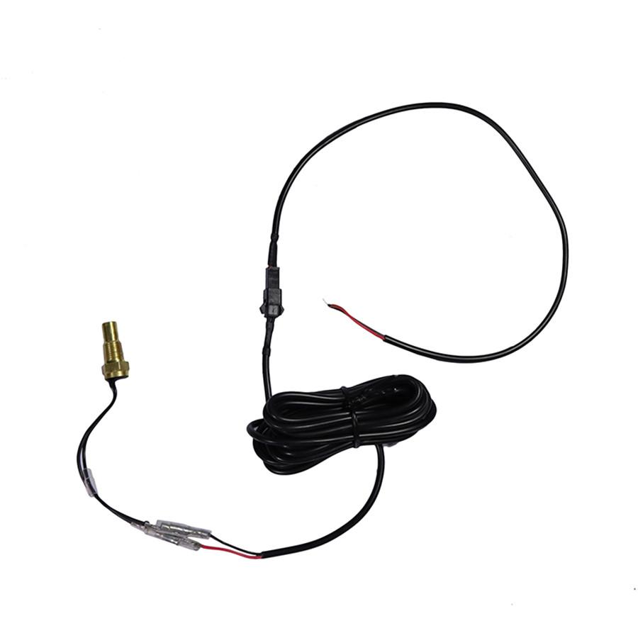 Universal Horizontal 12V 24V Lcd Digital Car Truck Water Temperature Gauge Meter+ Voltmeter Voltage Gauge 2 Funtions Sunshield