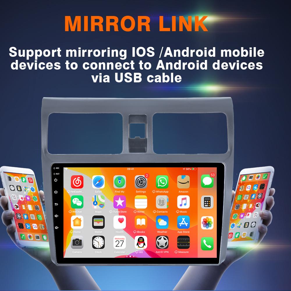 Reakosound 2din Android Car Stereo Radio Multimidia Video Player Navigation GPS For Suzuki Swift 2003-2010 DSP 2 Din Dvd CarPlay