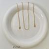 Stainless Steel Gold Plated Chain Necklaces | Dainty Figaro Link Twist Chain Chokers | Waterproof Hypoallergenic Jewelry for Wom