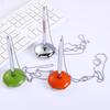 Metal Table Pen with Chain and Logo for Hotel Guest Signatures